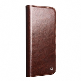 Folio-fodral Xiaomi 17 Pro Max Telefonfodral Qialino Äkta Läder