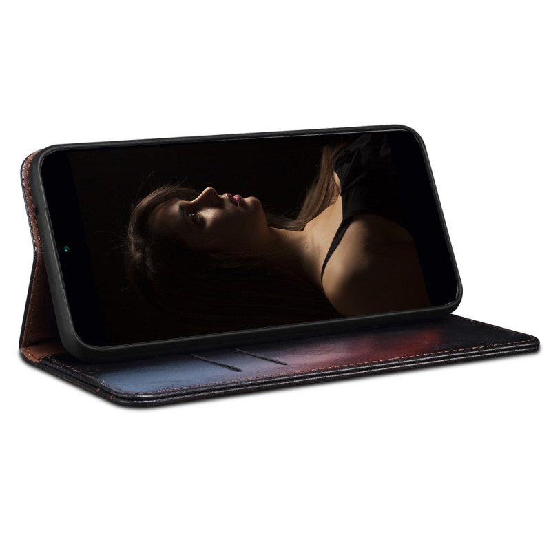 Folio-fodral Xiaomi 17 Pro Max Vaxat Konstläder