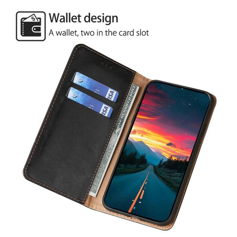 Folio-fodral Xiaomi 17 Pro Telefonfodral Konstläder