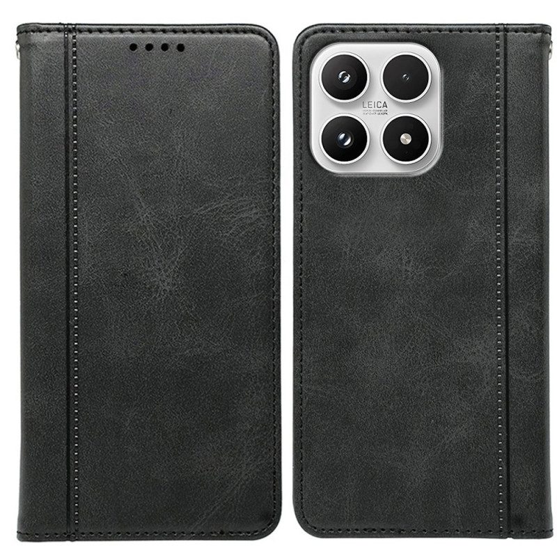 Folio-fodral Xiaomi 17 Telefonfodral Kantband