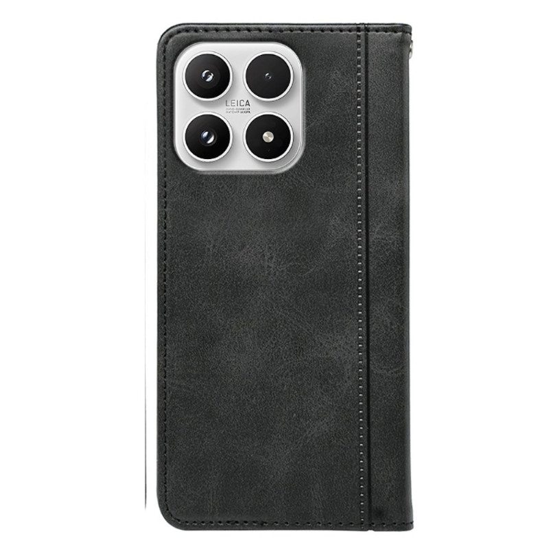 Folio-fodral Xiaomi 17 Telefonfodral Kantband