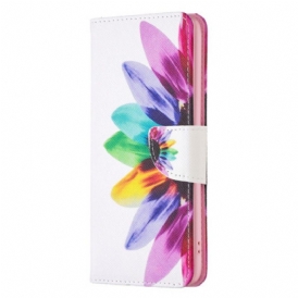 Folio-fodral Xiaomi Redmi Note 12 5G Akvarell Blomma