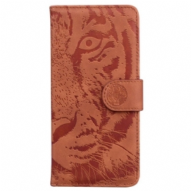 Folio-fodral Xiaomi Redmi Note 12 5G Tiger Fotavtryck