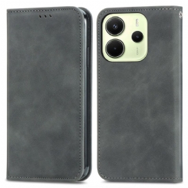 Folio-fodral Xiaomi Redmi Note 14 4g Mockaeffekt