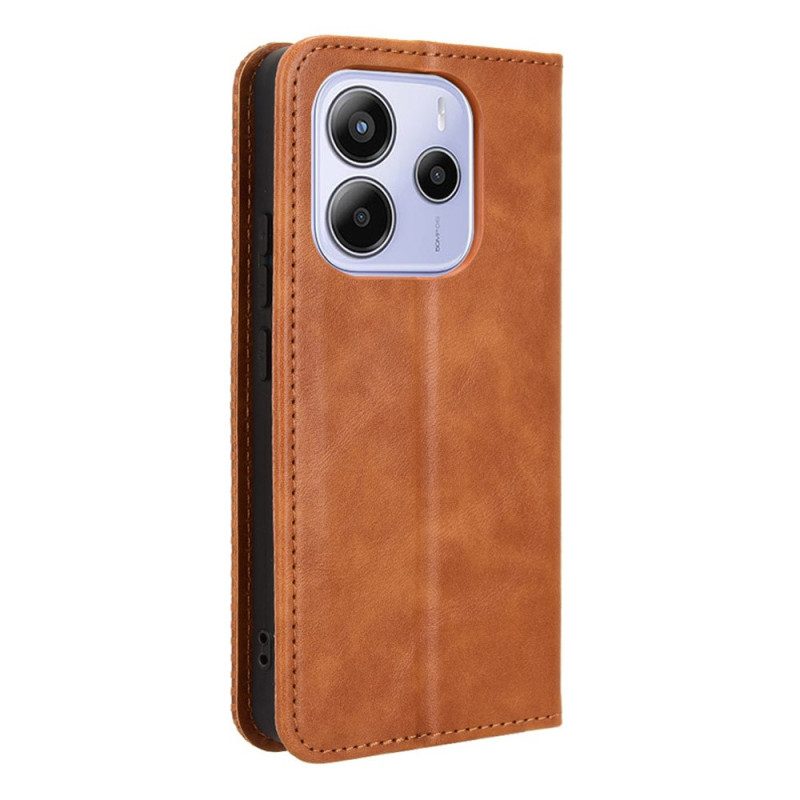 Folio-fodral Xiaomi Redmi Note 14 4g Vintagekant