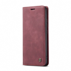 Folio-fodral Xiaomi Redmi Note 14 5g Telefonfodral Caseme-läder Effekt