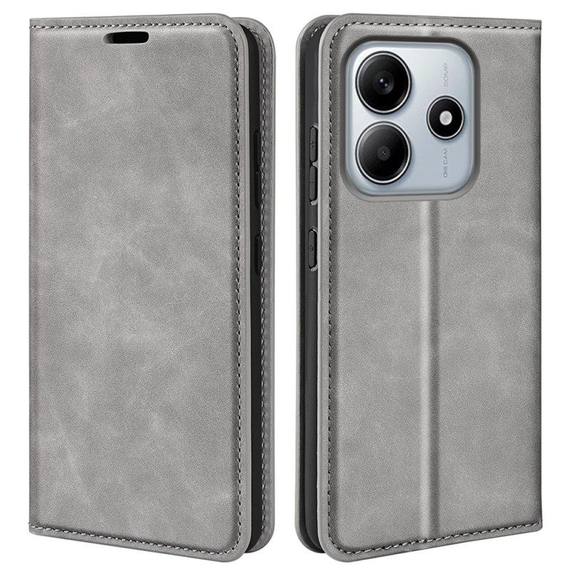 Folio-fodral Xiaomi Redmi Note 14 5g Telefonfodral Lädermodell