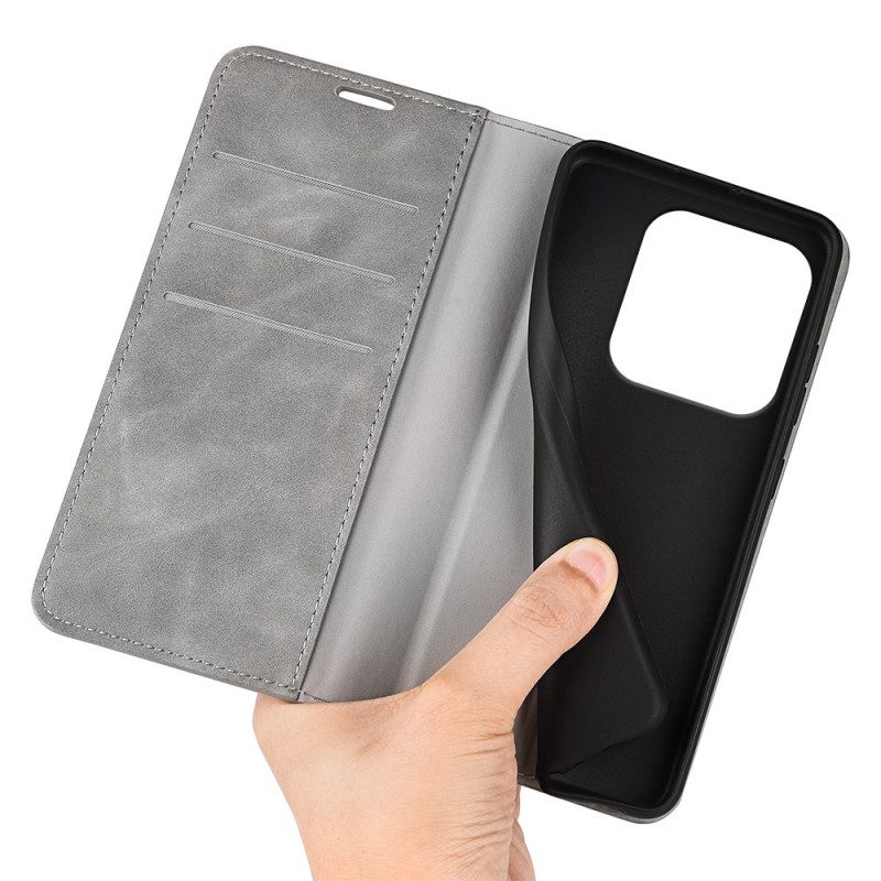 Folio-fodral Xiaomi Redmi Note 14 5g Telefonfodral Lädermodell