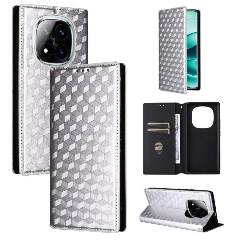 Folio-fodral Xiaomi Redmi Note 14 Pro 4g 3d-diamanter