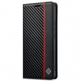 Folio-fodral Xiaomi Redmi Note 14 Pro 4g Kolfiberstruktur
