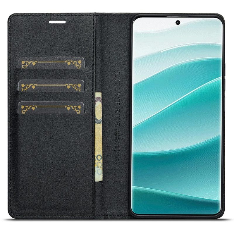 Folio-fodral Xiaomi Redmi Note 14 Pro 4g Kolfiberstruktur