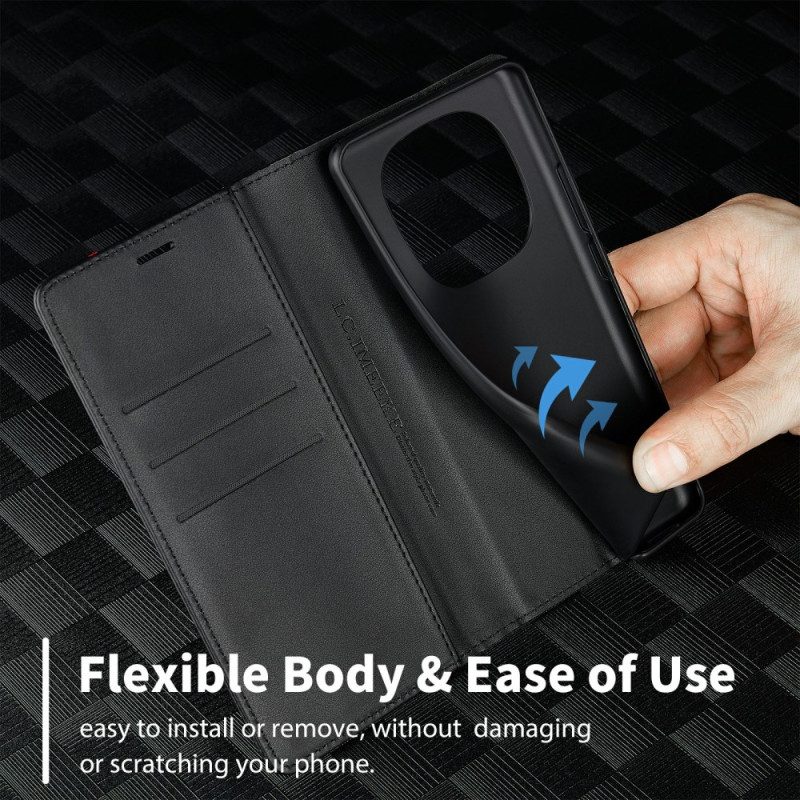 Folio-fodral Xiaomi Redmi Note 14 Pro 4g Kolfiberstruktur
