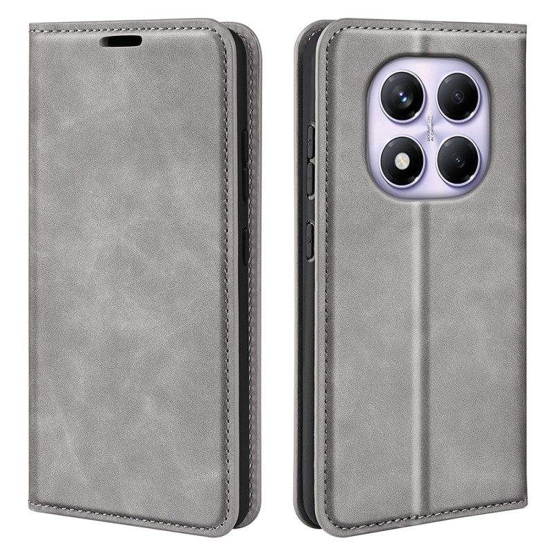 Folio-fodral Xiaomi Redmi Note 14 Pro 4g Lädermodell