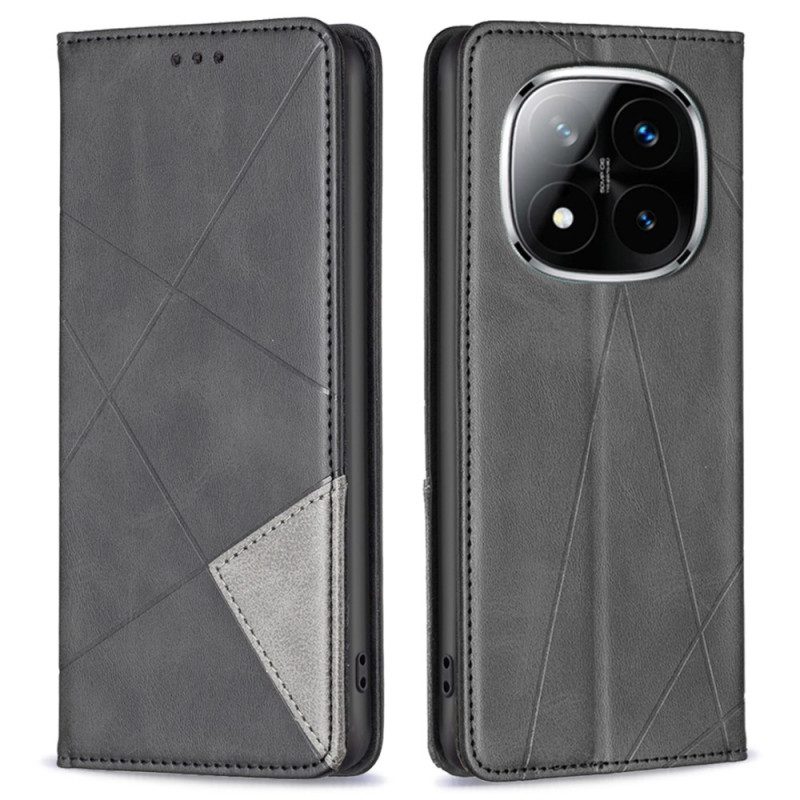Folio-fodral Xiaomi Redmi Note 14 Pro 4g Telefonfodral Geometrisk
