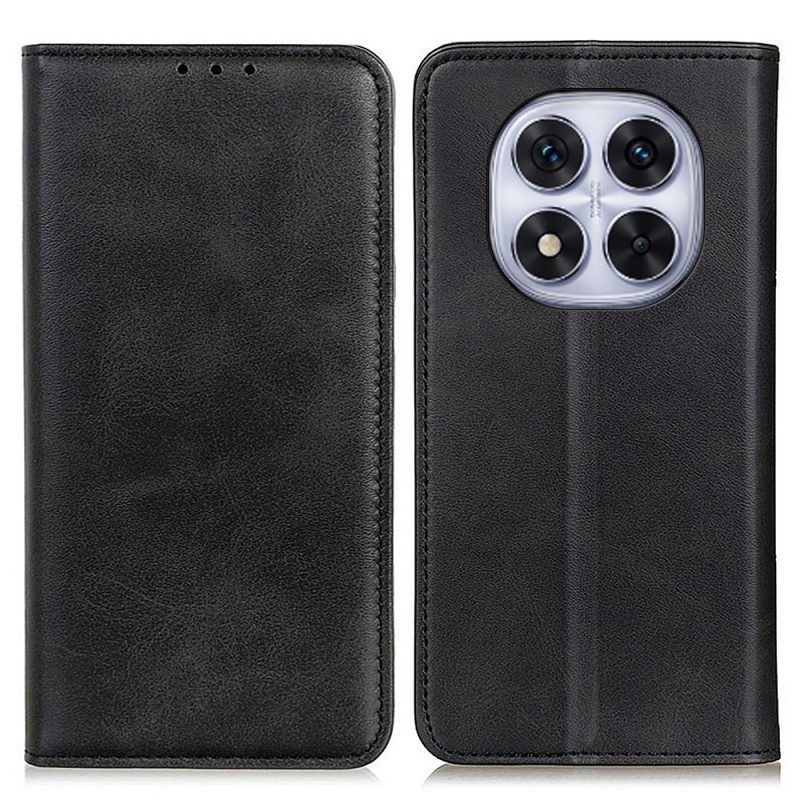 Folio-fodral Xiaomi Redmi Note 14 Pro 4g Telefonfodral Klassisk Slitstängning I Läder