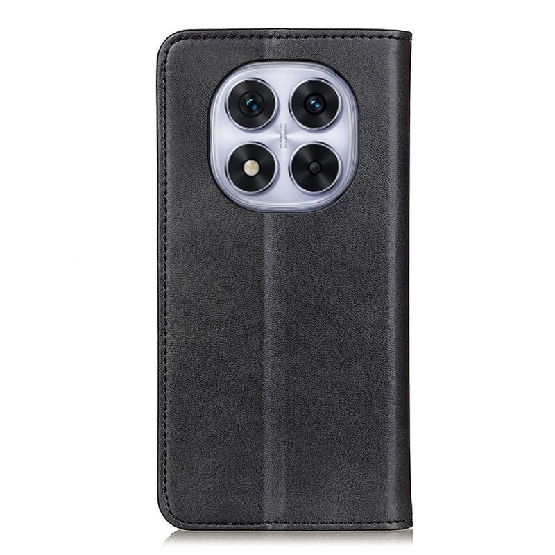 Folio-fodral Xiaomi Redmi Note 14 Pro 4g Telefonfodral Klassisk Slitstängning I Läder