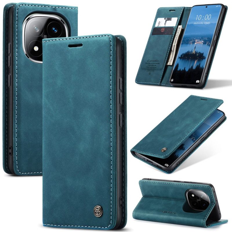 Folio-fodral Xiaomi Redmi Note 14 Pro 5g Caseme Mockaeffekt