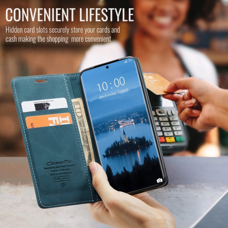 Folio-fodral Xiaomi Redmi Note 14 Pro 5g Caseme Mockaeffekt
