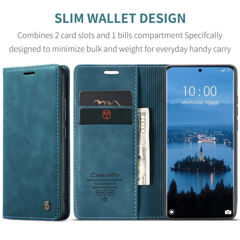 Folio-fodral Xiaomi Redmi Note 14 Pro 5g Caseme Mockaeffekt