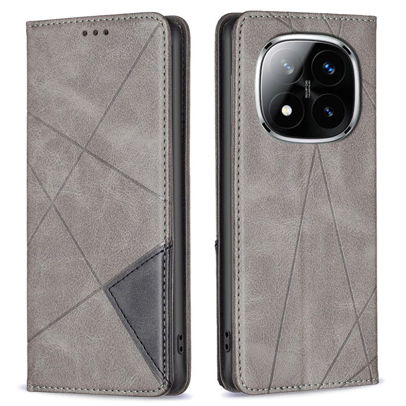 Folio-fodral Xiaomi Redmi Note 14 Pro 5g Geometrisk