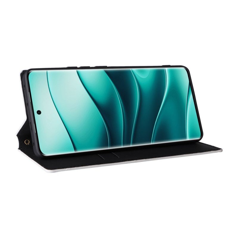 Folio-fodral Xiaomi Redmi Note 14 Pro 5g Glänsande 3d-mönster
