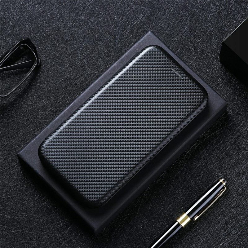 Folio-fodral Xiaomi Redmi Note 14 Pro 5g Kolfiber Fiber