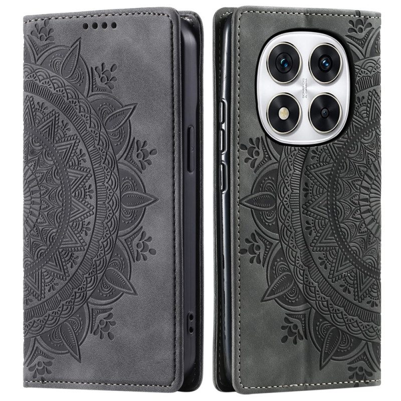 Folio-fodral Xiaomi Redmi Note 14 Pro 5g Mandala-mockaeffekt