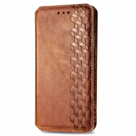 Folio-fodral Xiaomi Redmi Note 14 Pro Plus 5g Fris Med Mockaeffekt