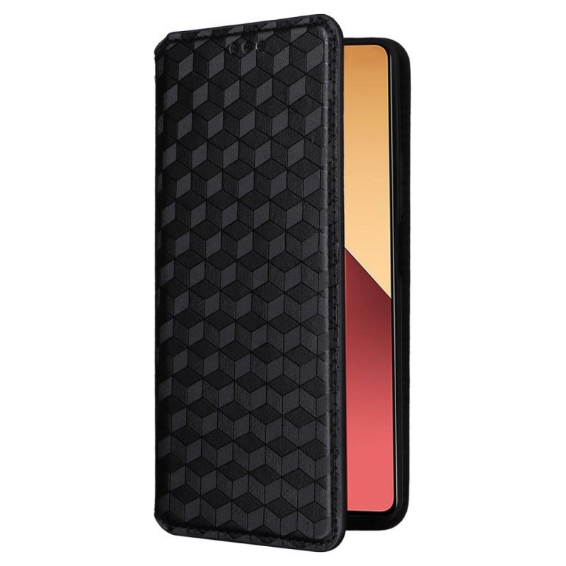 Folio-fodral Xiaomi Redmi Note 14s Diamantmönster
