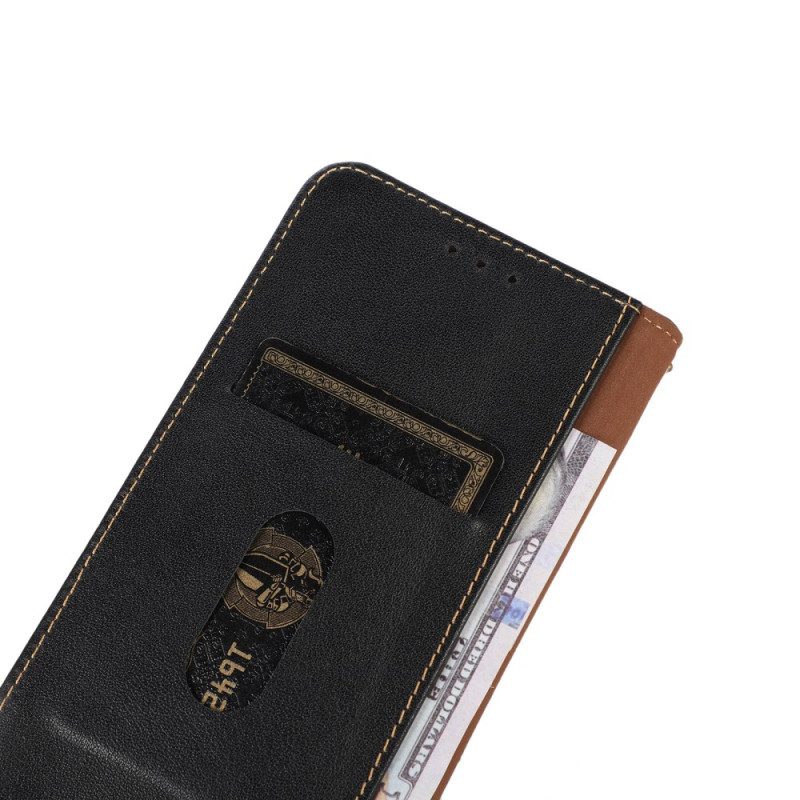 Folio-fodral Xiaomi Redmi Note 14s Khazneh Läder