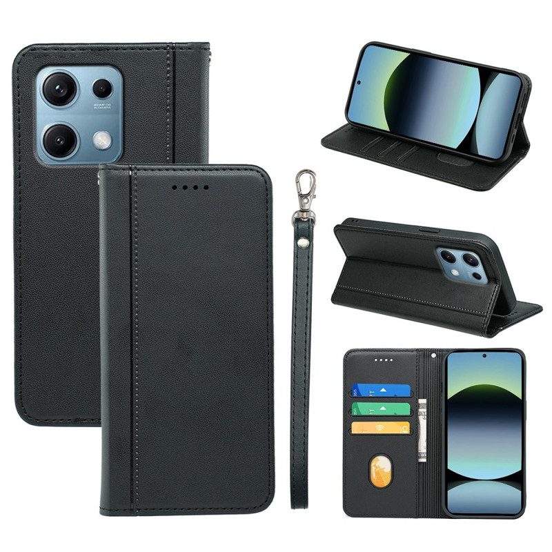 Folio-fodral Xiaomi Redmi Note 14s Passpoal Med Rem
