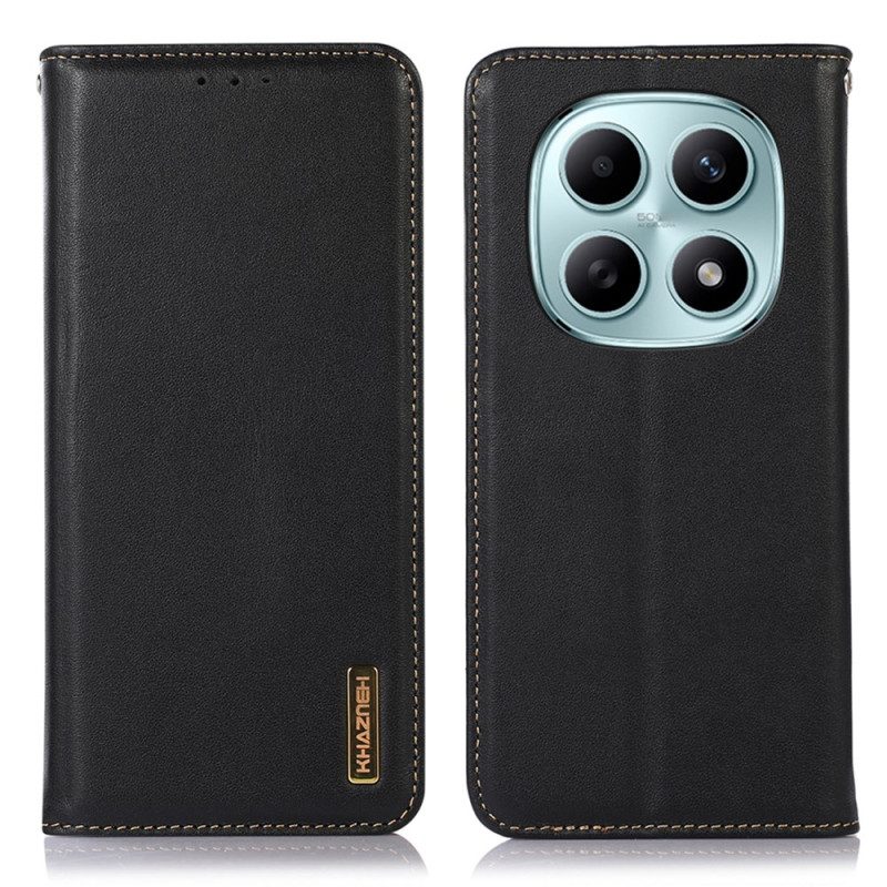 Folio-fodral Xiaomi Redmi Note 15 5g Äkta Khazneh-läder