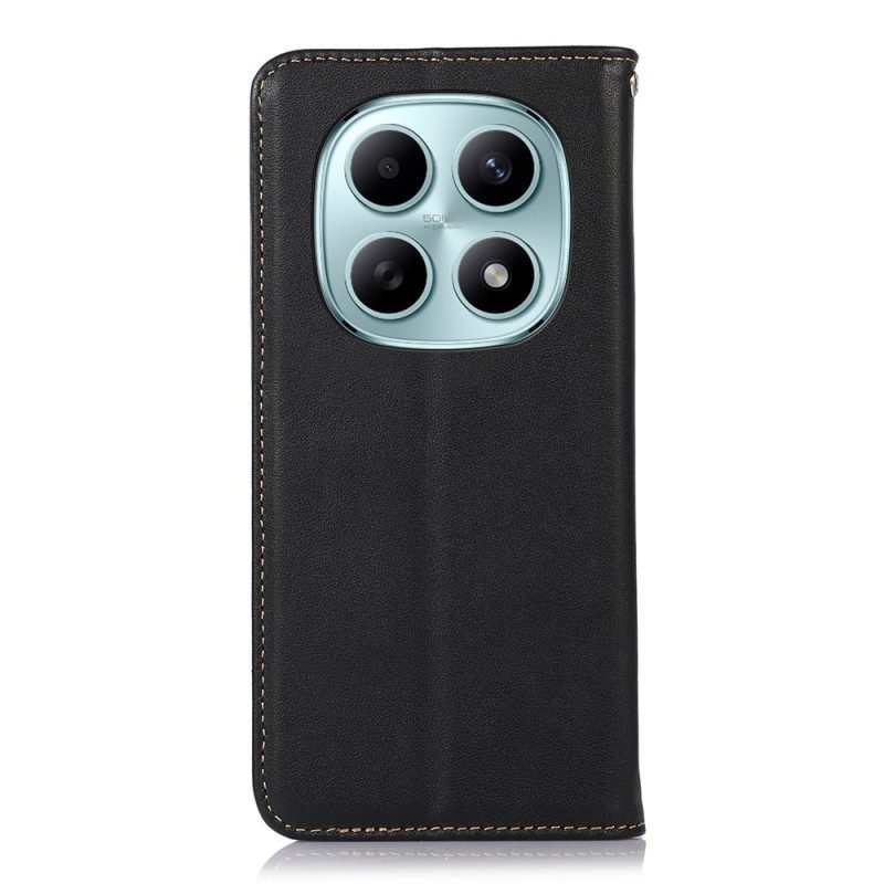 Folio-fodral Xiaomi Redmi Note 15 5g Äkta Khazneh-läder