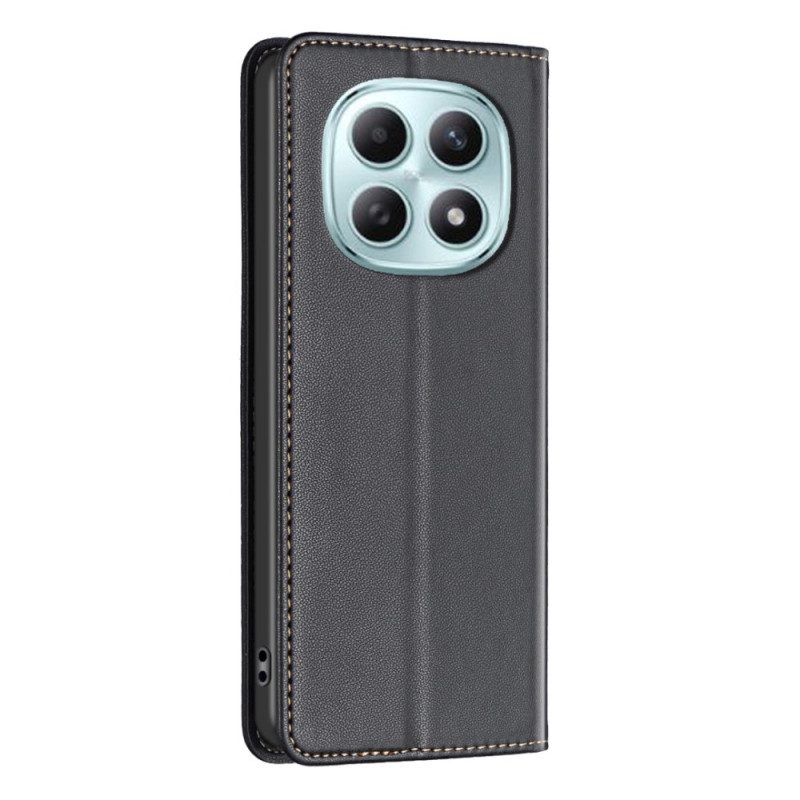 Folio-fodral Xiaomi Redmi Note 15 5g Telefonfodral Binfen Färg Lädereffekt