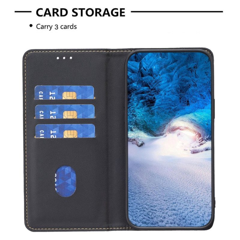 Folio-fodral Xiaomi Redmi Note 15 5g Telefonfodral Binfen Färg Lädereffekt