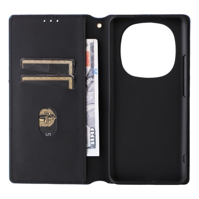 Folio-fodral Xiaomi Redmi Note 15 5g Telefonfodral Graverat Diamantmönster
