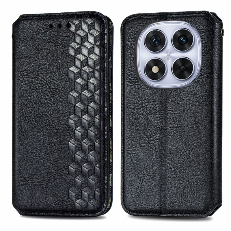 Folio-fodral Xiaomi Redmi Note 15 Pro Plus 5g Diamantmönster