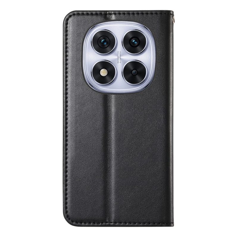 Folio-fodral Xiaomi Redmi Note 15 Pro Plus 5g Telefonfodral Elastiskt Armband