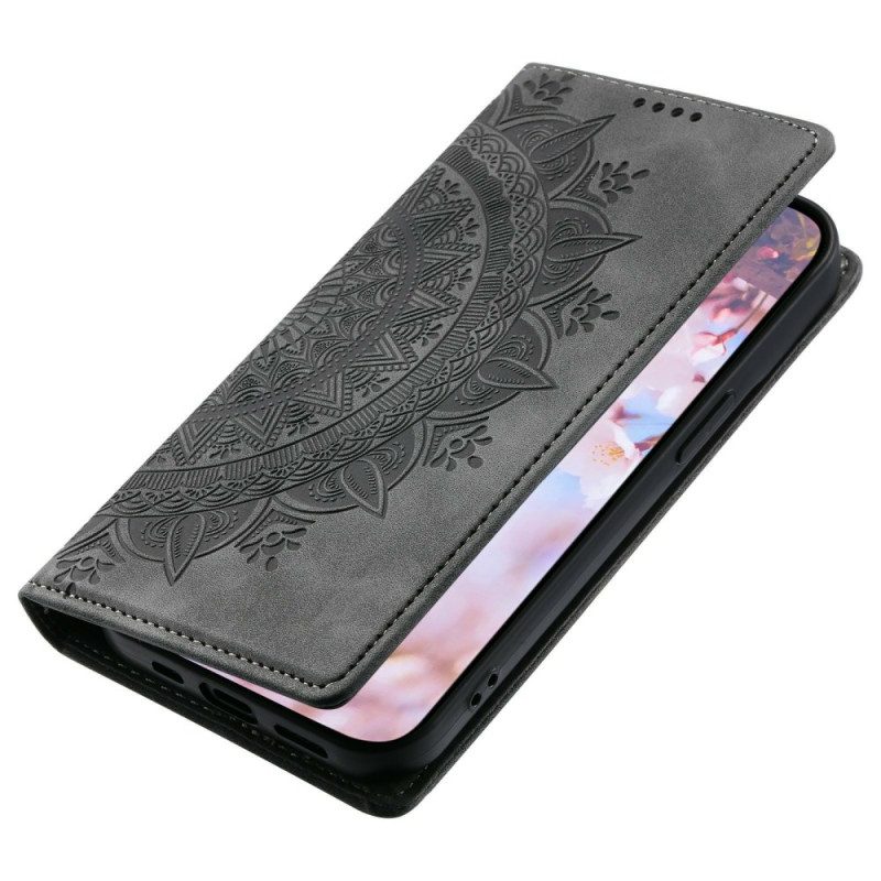 Folio-fodral Xiaomi Redmi Note 15 Pro Plus 5g Telefonfodral Mandala-mockaeffekt