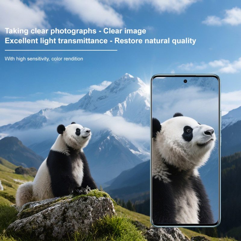 Härdat Glaslinsskydd För Xiaomi Redmi Note 15 5g / Poco M8 5g (positioneringsram)