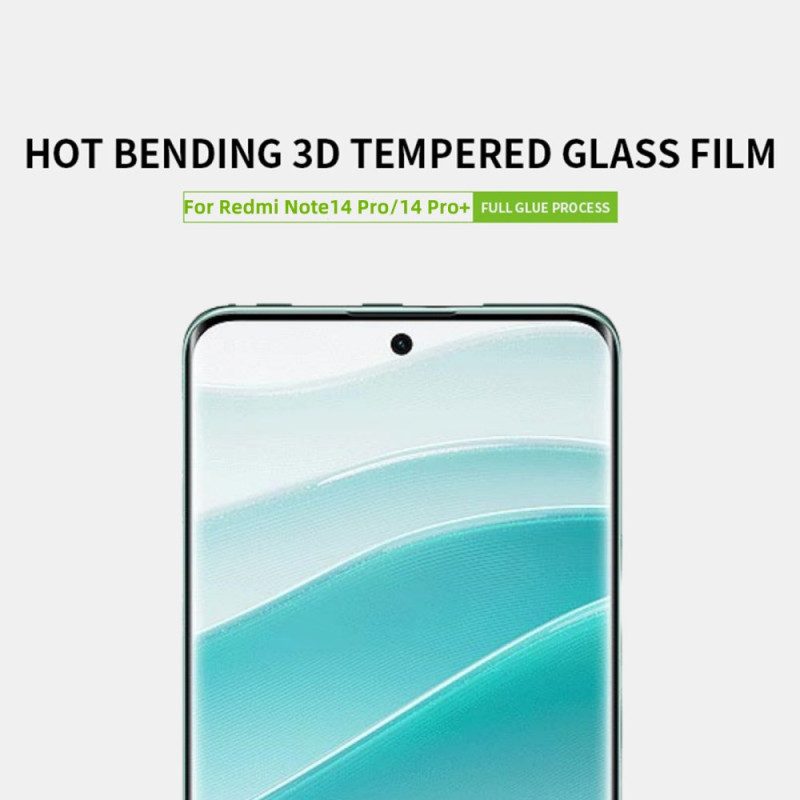 Heltäckande Skärmskydd I Härdat Glas För Xiaomi Redmi Note 14 Pro Plus 5g / 14 Pro 5g / Poco X7