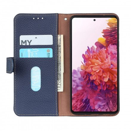 Läderfodral För Xiaomi Mi 11 Lite 5G NE / Mi 11 Lite 4G / 5G Litchi Khazneh Läder