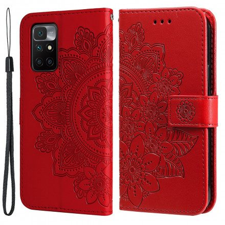 Läderfodral För Xiaomi Redmi 10 Mandalas