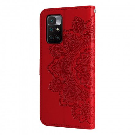 Läderfodral För Xiaomi Redmi 10 Mandalas