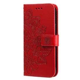 Läderfodral För Xiaomi Redmi 10C Med Kedjar Thong Mandala