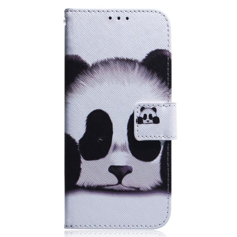 Läderfodral För Xiaomi Redmi 10C Panda
