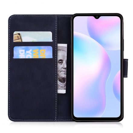 Läderfodral För Xiaomi Redmi 9A Faux Läder Nya Färger