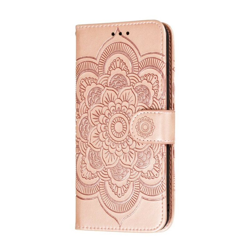 Läderfodral För Xiaomi Redmi Note 9S / Note 9 Pro Full Mandala