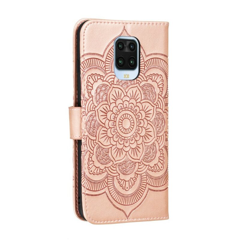 Läderfodral För Xiaomi Redmi Note 9S / Note 9 Pro Full Mandala