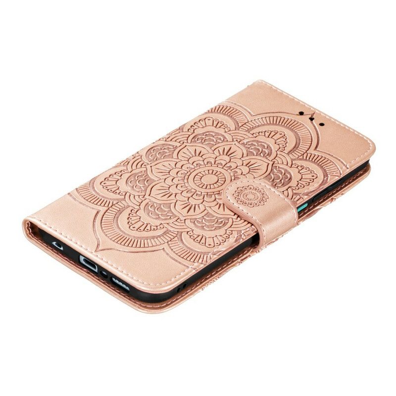 Läderfodral För Xiaomi Redmi Note 9S / Note 9 Pro Full Mandala